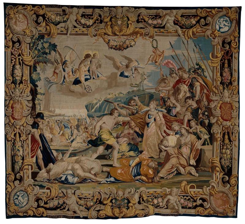 Tapestry: The Martyrdom of Saint Ursula 
(from the series, The Story of Saint Ursula)