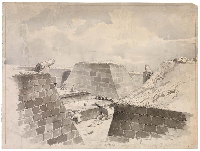 Fort Hatteras Interior