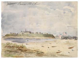 Fort Hatteras Just Before the Surrender