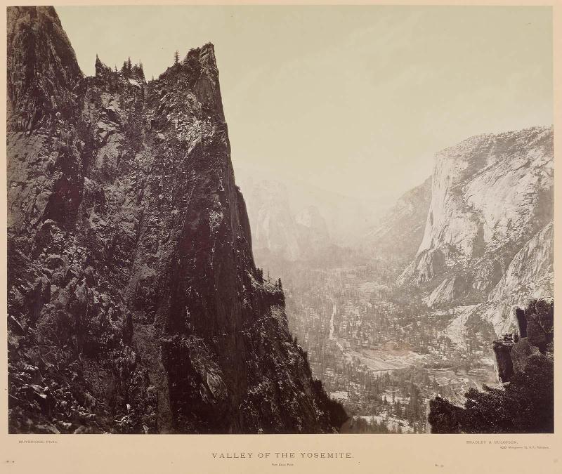 Valley of the Yosemite from Union Point, No. 33