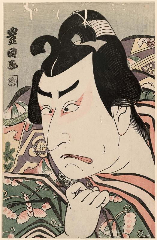 Actor Ichikawa Omezô I as Soga Gorô