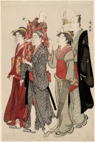 Actor Ichikawa Danjûrô V and His Family