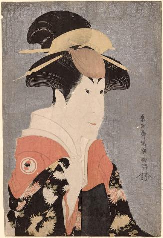 Actor Segawa Tomisaburô II as Yadorigi, Wife of Ôgishi Kurando