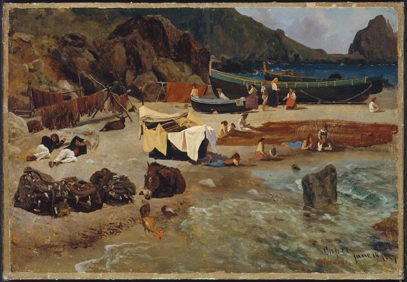 Fishing Boats at Capri