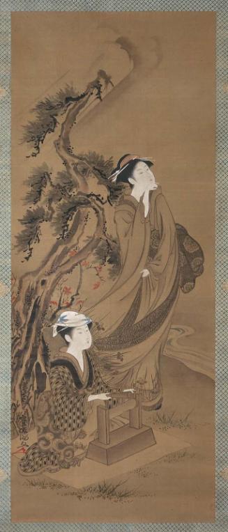 Women at a Fulling Block