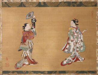 Two Courtesans with a Puppet