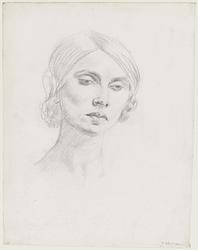Head of a Young Woman (Dorelia McNeill)