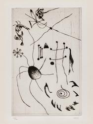 Plate 1 from the Black and Red Series (Série noire et rouge)