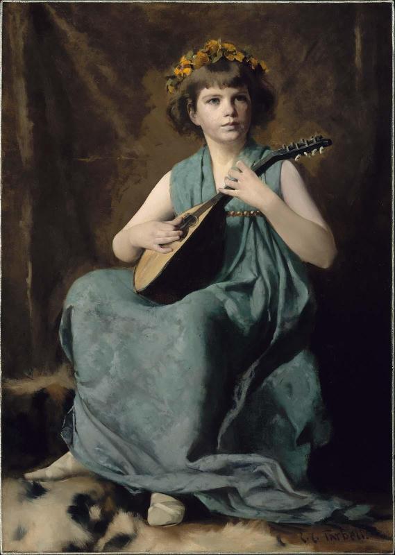 Marion Hiller Fenno at Nine as Mandolinata