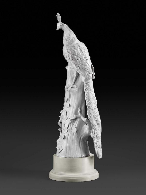 Figure of a Peacock