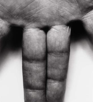 Self Portrait (Spread Fingers), from the series, A Body of Work