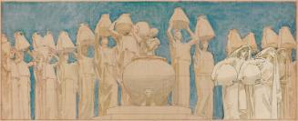 Museum of Fine Arts Mural Study: The Danaïdes