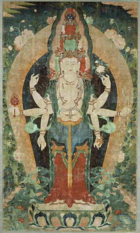 Eleven Faced, Eight-armed Avalokiteshvara