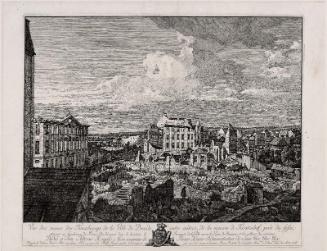 Ruins of the Suburbs of Dresden after the Bombardment of 1760