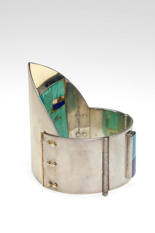 Silver Mosaic Bracelet