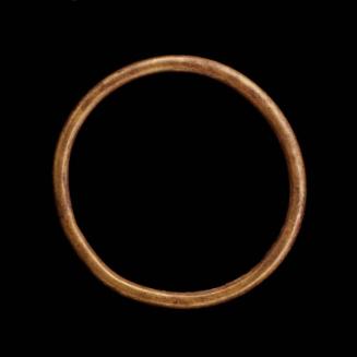 Finger ring of electrum wire