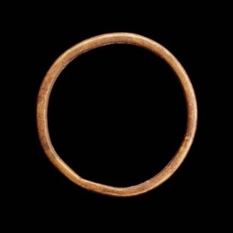 Finger ring of electrum wire