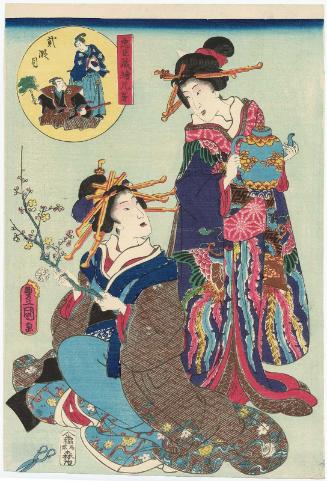 Act II (Nidanme), from the series Matched Pictures for The Storehouse of Loyal Retainers (Chûshingura ekyôdai)