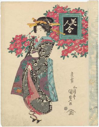 Camellia, from the series Contest of Beauties (Bijin awase)
