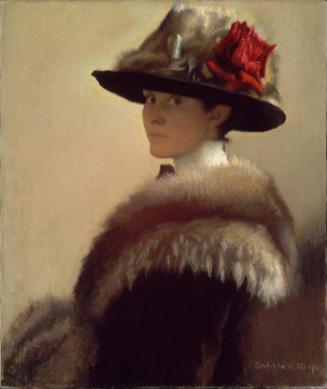 Woman in a Fur Hat