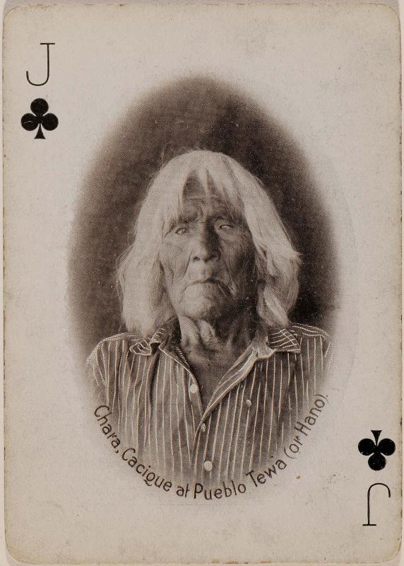 Jack of Clubs (Chara, Cacique at Pueblo Terra (or Hano))
