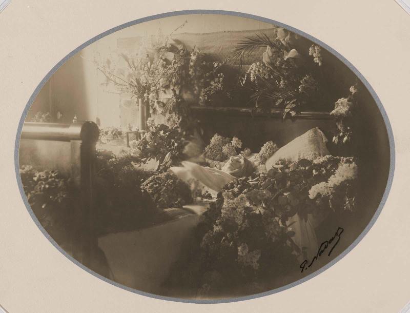 Post Mortem Portrait of Sarah Bernhardt
