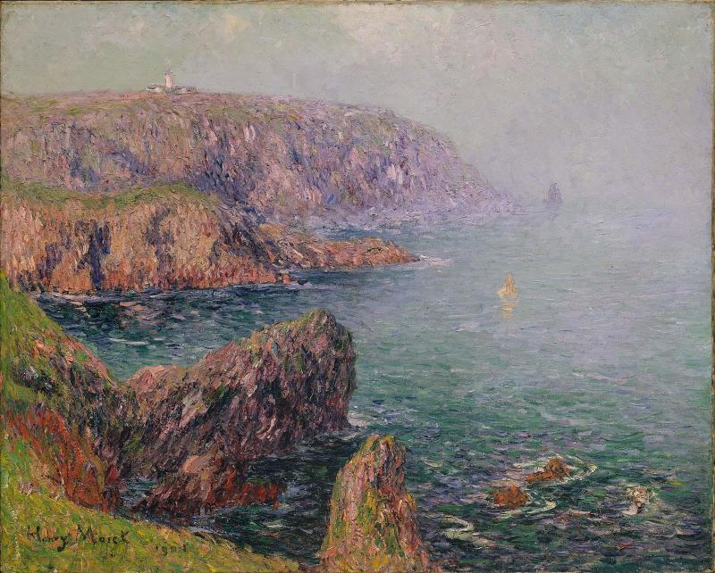 Cliffs at Ouessant, Brittany