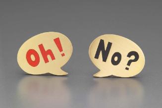 "Oh!" "No?" Earrings