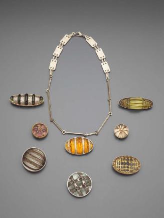 Necklace with Removable Brooches