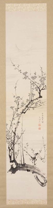Plum Blossoms and Moon