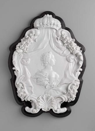 Plaque with a portrait of Empress Maria Theresa of Austria