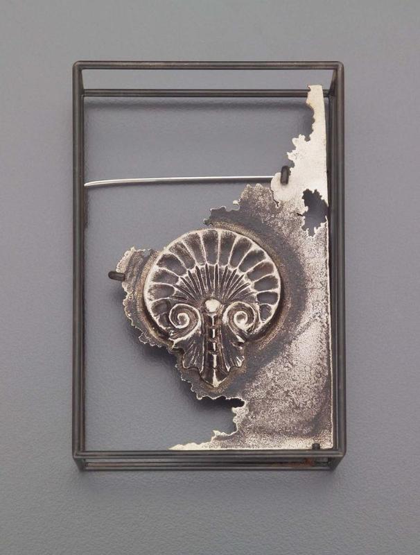 Scallop Shell #3 Brooch