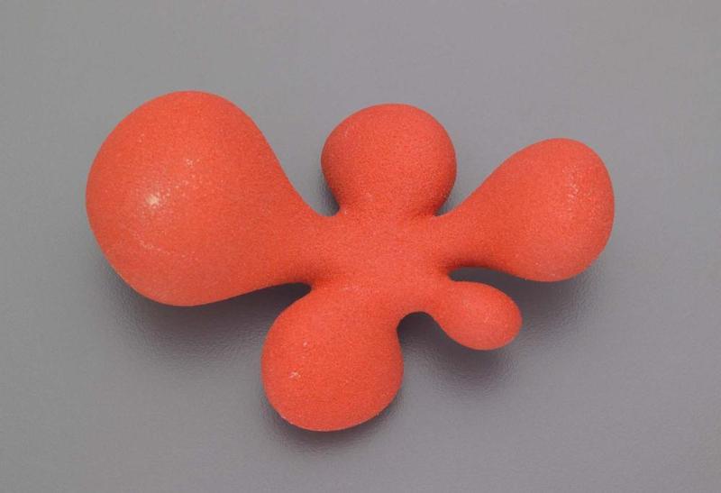 Splatto Red Brooch