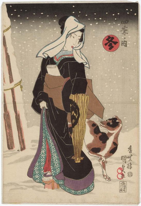 Winter (Fuyu), from the series Four Seasons (Shiki no uchi)