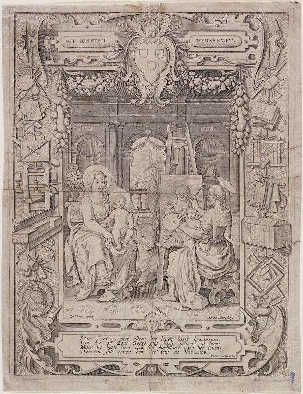 Saint Luke Painting the Virgin