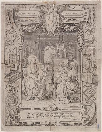 Saint Luke Painting the Virgin