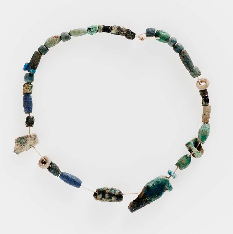 String of beads and amulets