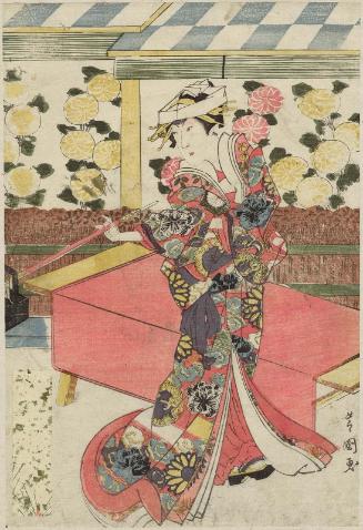 Actor Nakamura Sankô I as Oran no Kata