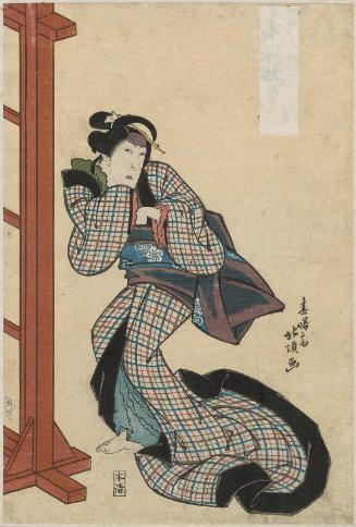 Actor Nakamura Utaemon III as Orie
