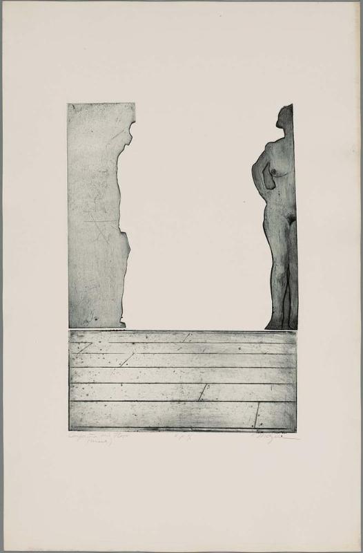 The Artist and the Model: Composition with Floor