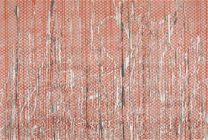 Untitled (Double Castle/Orange)