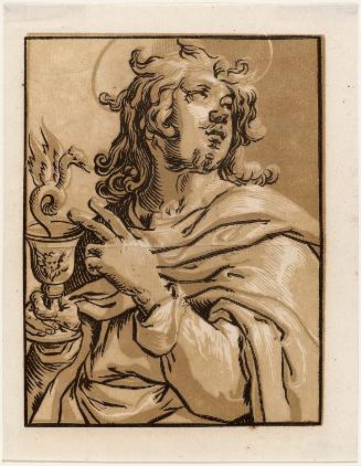 St. John the Evangelist (from a series of Christ and the Apostles)