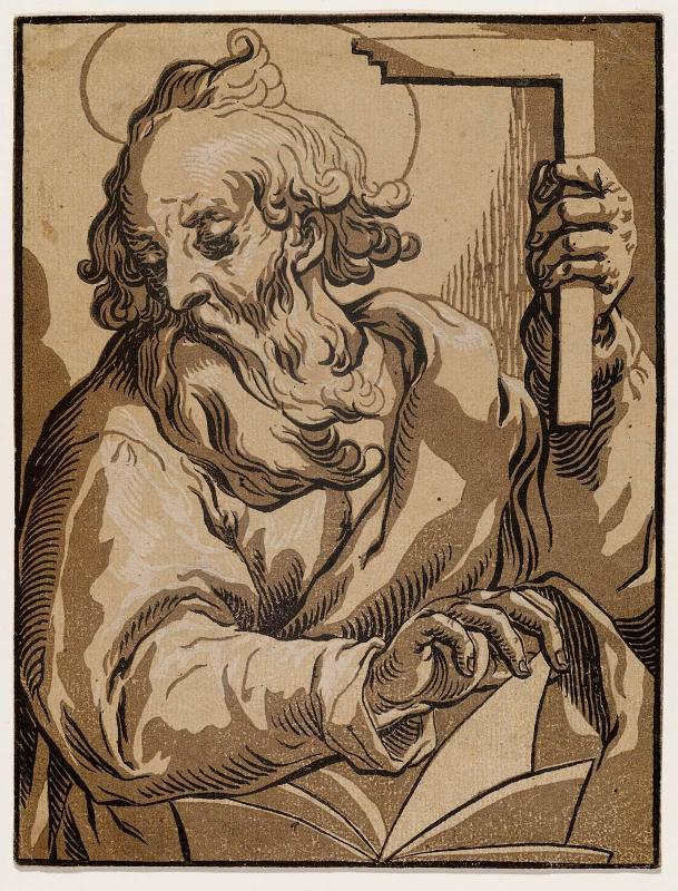 St. Thomas (from a series of Christ and the Apostles)