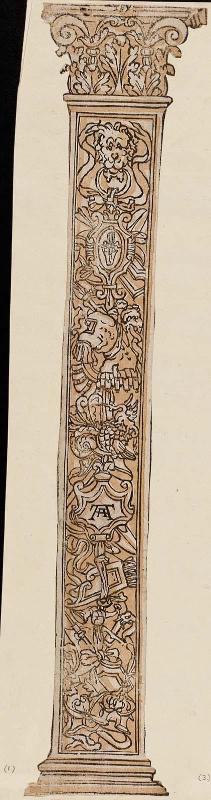 The Triumph of Caesar: Six Corinthian Pilasters (1)