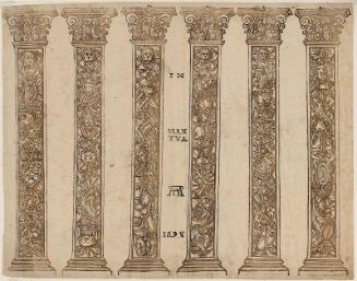 The Triumph of Caesar: Six Corinthian Pilasters