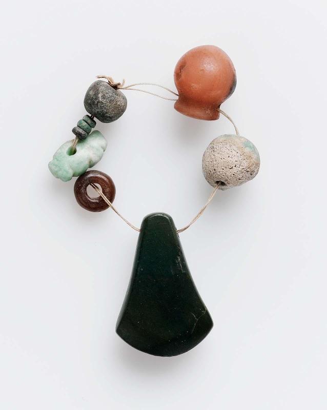 String of beads and amulet