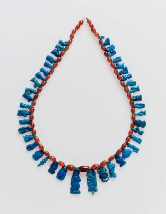 String of beads and amulets