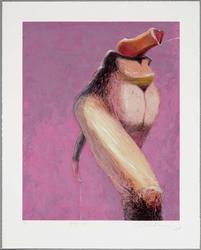 Raquel, from the portfolio of five screenprints "Five"
