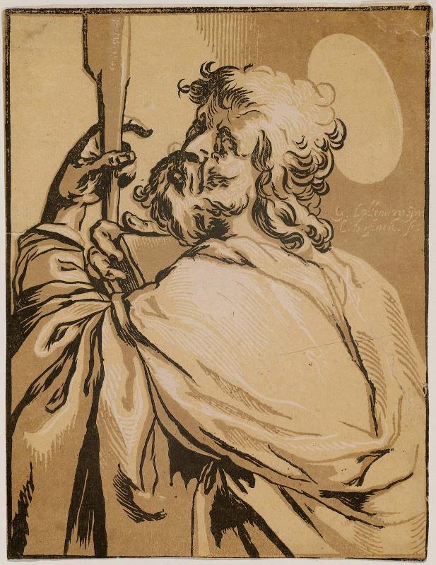 St. James the Lesser (from a series of Christ and the Apostles)