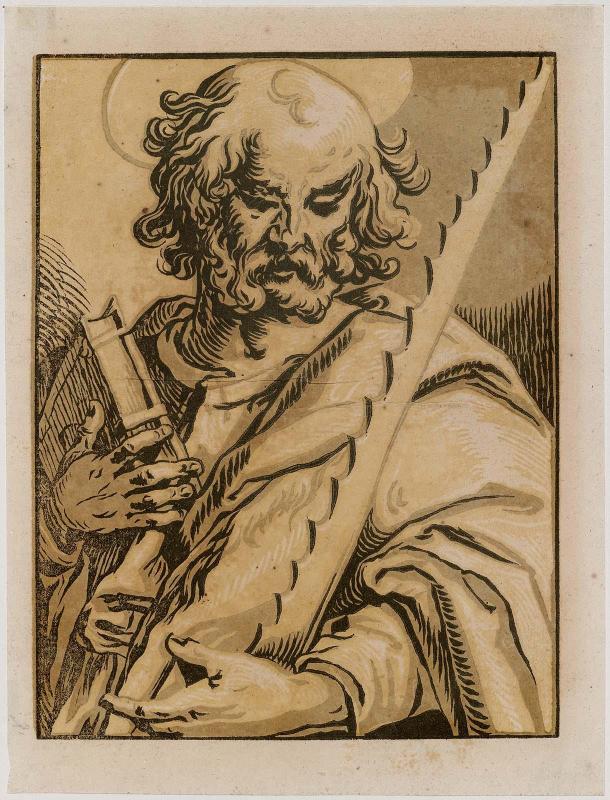 St. Simon (from a series of Christ and the Apostles)